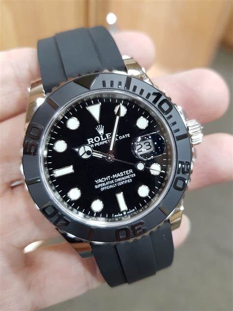 rolex yachmaster stainless steel watch|Rolex yacht master for sale.